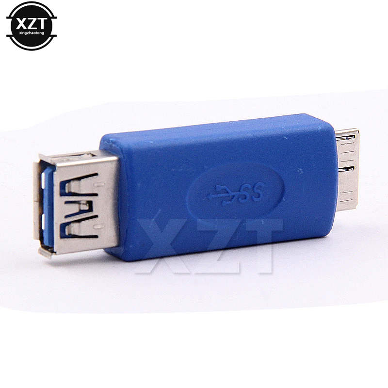 1 шт. Стандартный USB 3,0 Micro B штекер типа A женский MicroB/AF синий с функцией OTG BM разъем удлинитель соединительный кабель