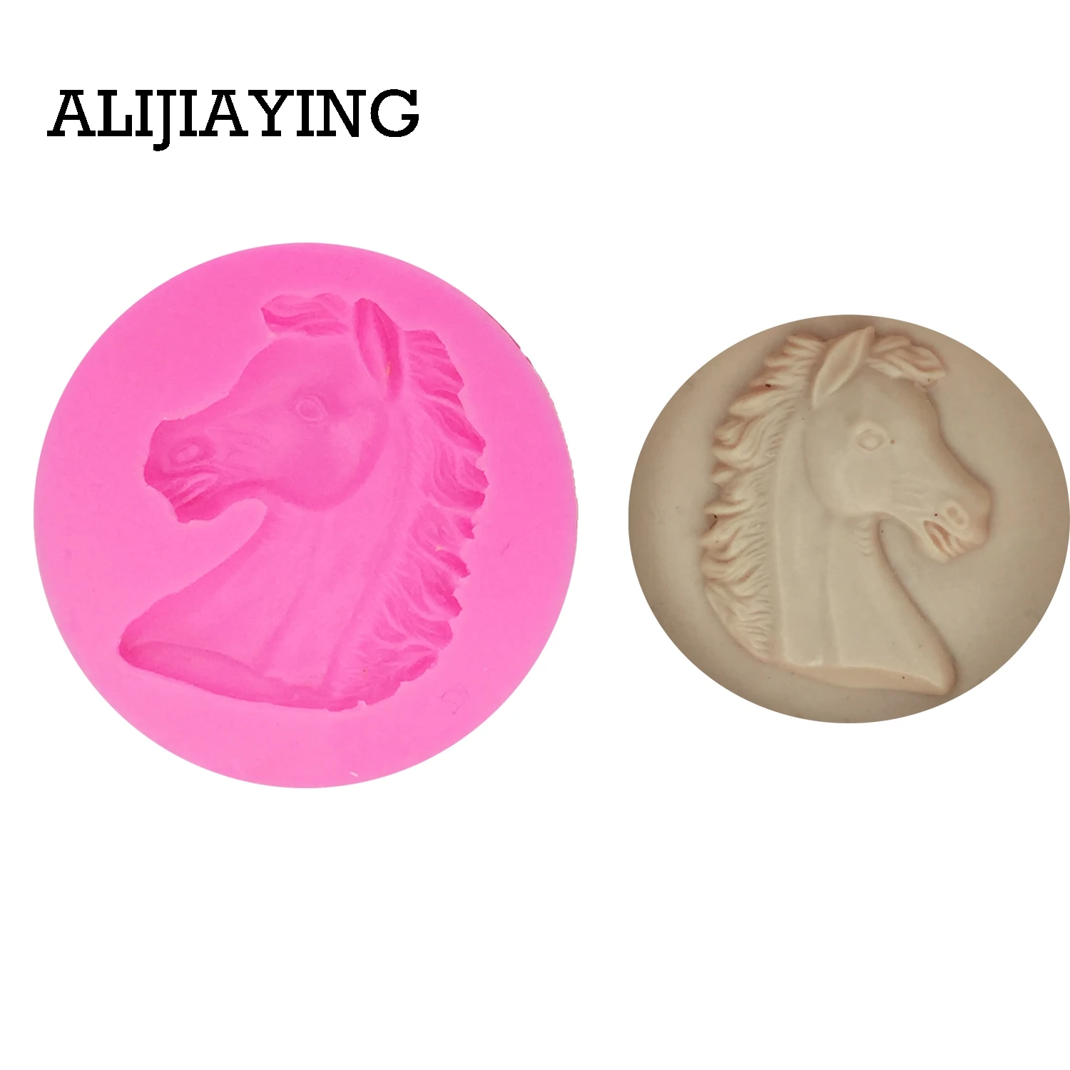 

DY0010 Horse Silicone Mold Fondant Molds Cake Decorating Tools Polymer Clay Candy Chocolate Moulds cake stencil