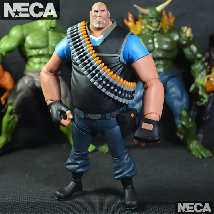 NECA Team Fortress 2 Blue Team Pyro 