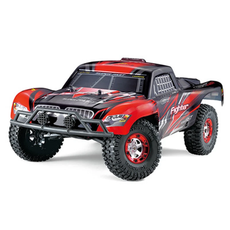 

New Arrive FY01 1:12 2.4G Full Scale Four-wheel Drive Remote Control Cross-country Short-distance Truck Racing High Speed Car
