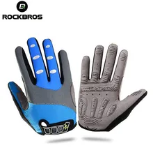 Rockbros Winter Cycling font b Gloves b font Full Finger Fleece Road Mtb Bike font b