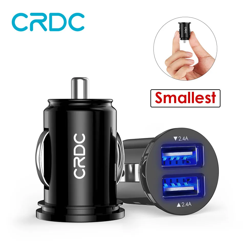 Товар CRDC Dual <b>USB Car Charger</b> Quick/Fast <b>Charge Mobile</b> ...