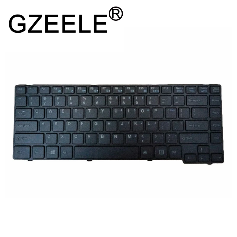 GZEELE новая клавиатура для ноутбука США Fujitsu LifeBook CP638598-01 V132326BS1 UH55/M UH574 UH554 UH572 UH55 QWERTY US
