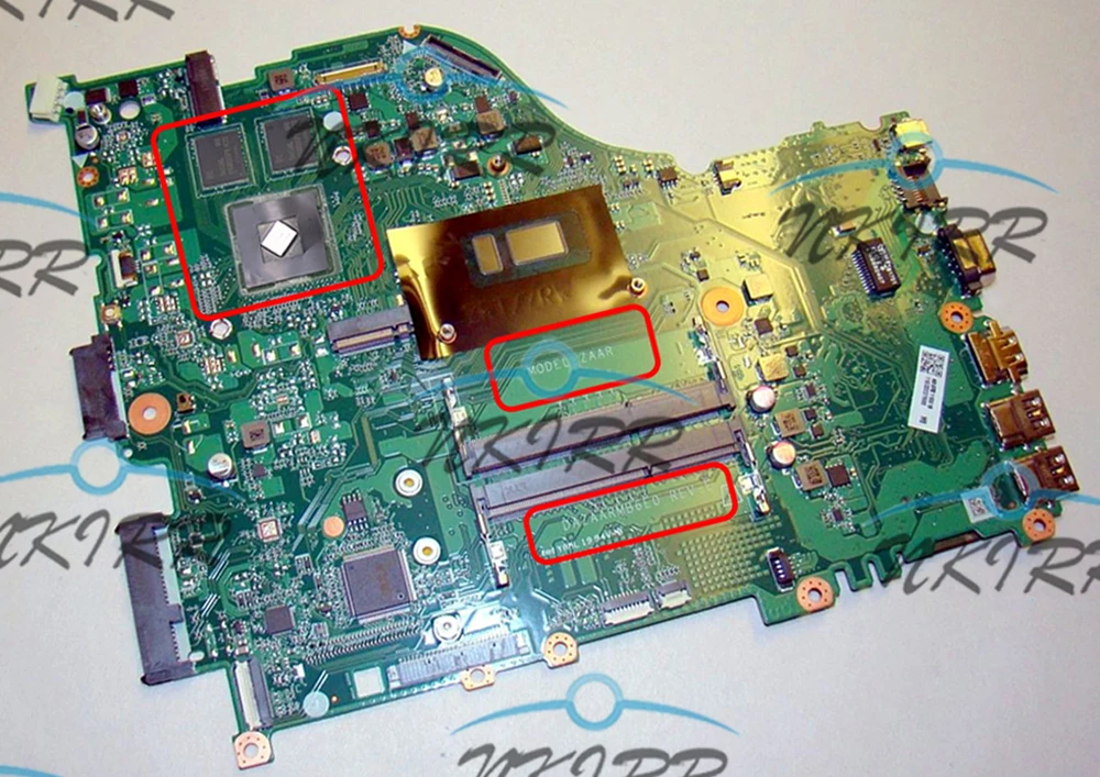 Материнская плата DAZAARMB6E0 REV:E ZAAR I5 CPU DDR4 MX130 для Acer Aspire E5 576 576G|Материнские платы| |