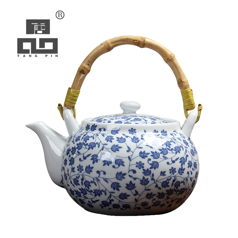 

TANGPIN big capacity ceramic teapot tea pot with filter