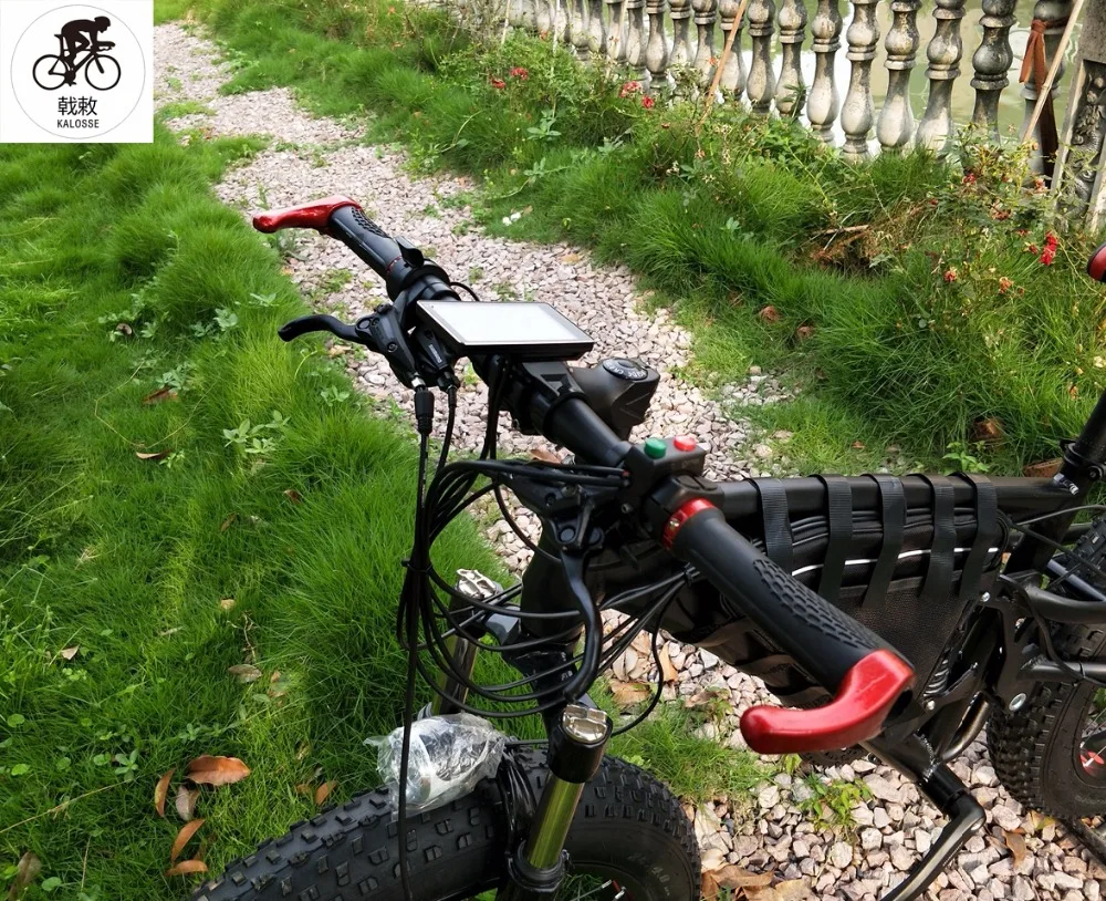 Cheap Kalosse 27 speed M390 Beach bicycle 26*4.0 tires electric bike 48V 1000W Hydraulic brakes electrical snow bike 5 Cheap Kalosse 27 speed M390 Beach bicycle 26*4.0 tires electric bike 48V 1000W Hydraulic brakes electrical snow bike 5