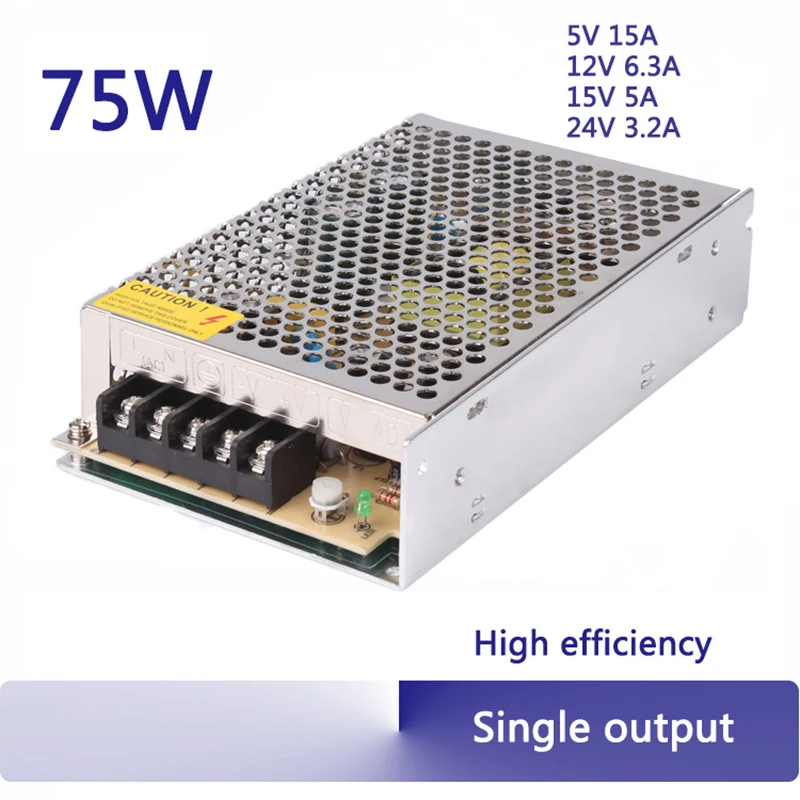 CNC Dual Rail 150w 110v//220v Selectable Power Supply Featuring 48v 3a /& 5v 2a
