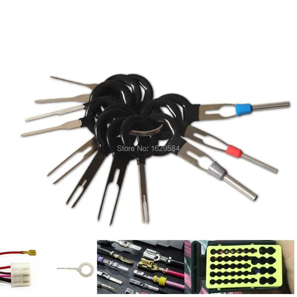 

11 PCS Metal Autos Wire Terminal Connector Crimp Pin Extractor Removal Tool For Honda