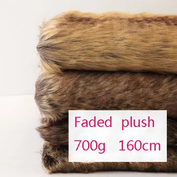 

Factory direct spot dyed artificial plush fabric 3cm artificial fur acrylic fabric tri-color hair
