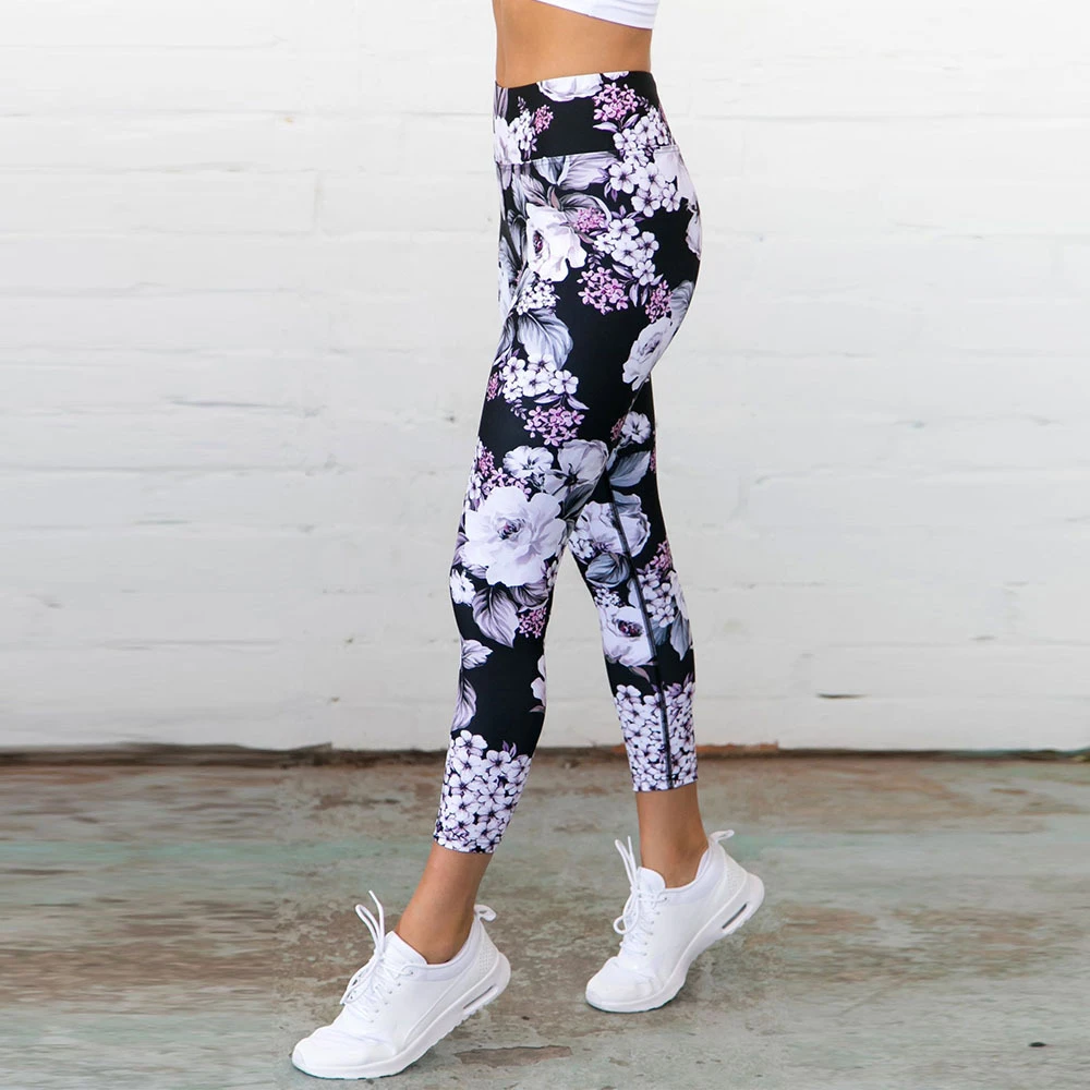 Floral Print Workout Leggings