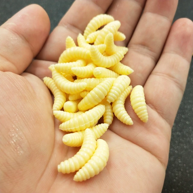 POETRYYI new yellow bread bug 2.1cm 0.5g soft bait isca artificial