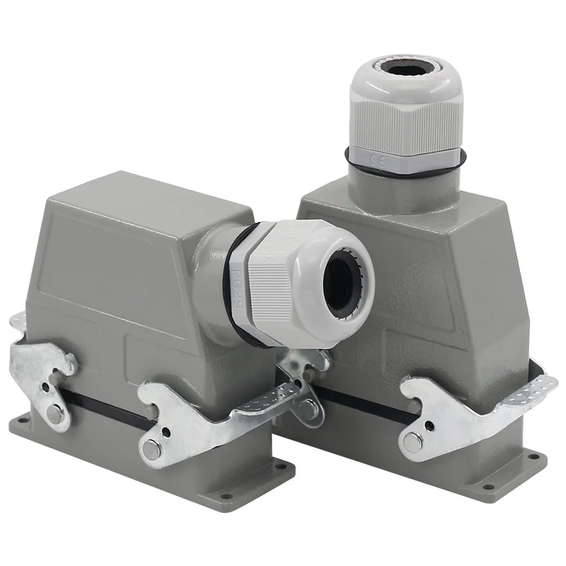 Rectangular heavy duty connector 40 core industrial waterproof air plug