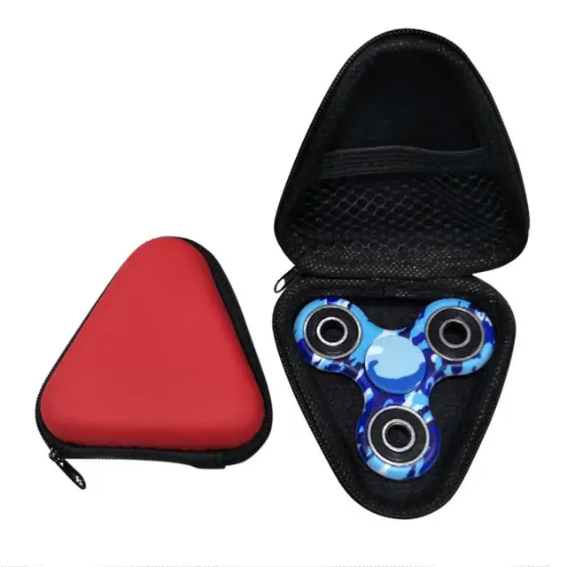 Buy 4 Colors of fidget spinner toy organizer case boxes hand spinner toy case
