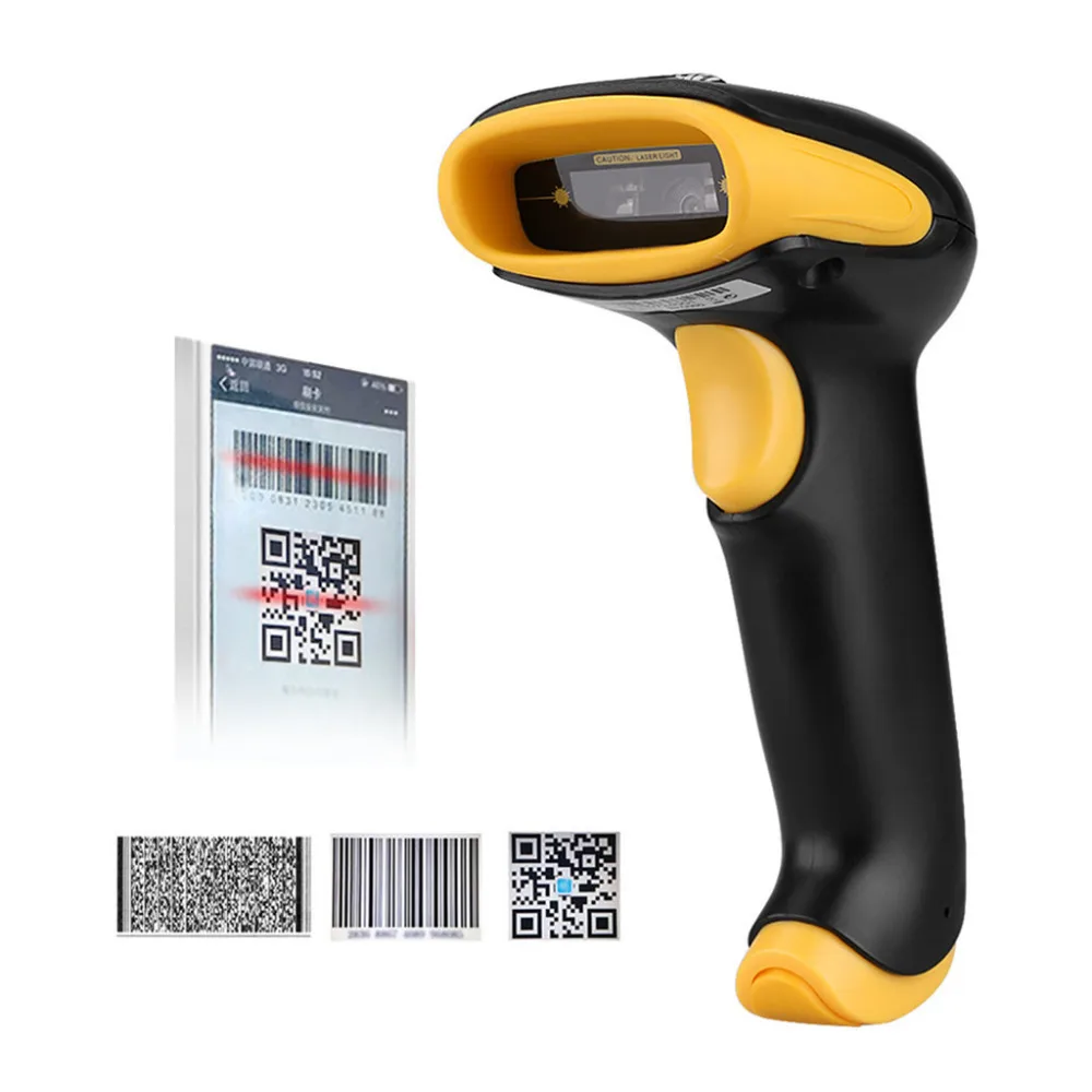 Buy Excelvan 1D 2D QR Code Image Barcode Scanner