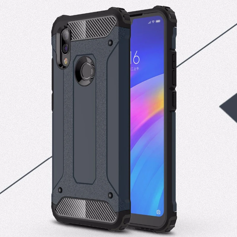 

Armor Case For Xiaomi Redmi Note 6 5 5A Pro 6A S2 4 4X 4A 4S Plus GO Phone Case Hard Strong Hybrid Tough Shockproof Back Cover