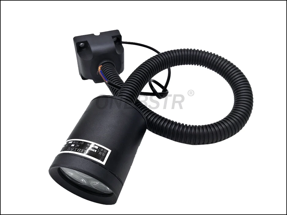 HNTD 3W TD02 DC 24V 36V 110V 220V AC LED Soft Rod Light Auminum Shell Milling Machine Lamp Work Lamp Waterproof IP65 6