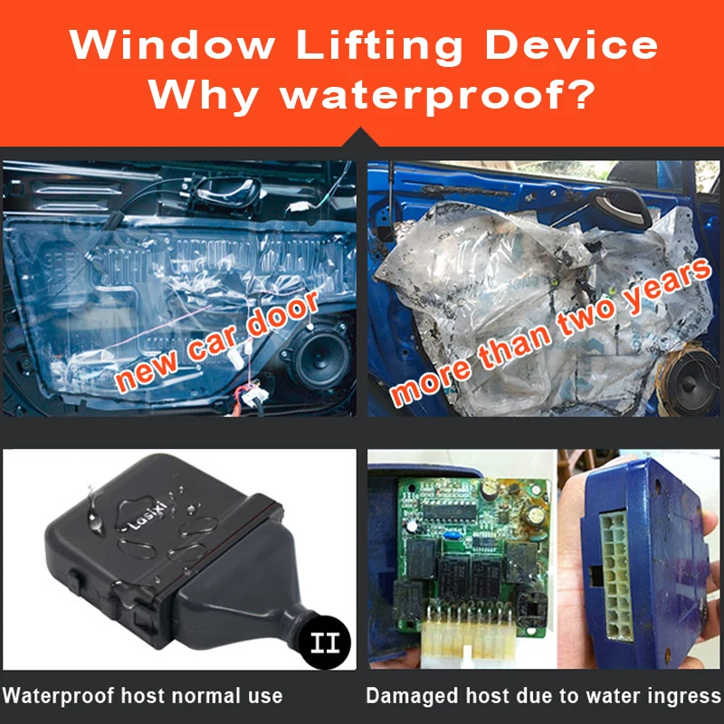  Car Auto smart Window closer + folding rear mirror + speed lock + sunroof close suitable for NIssan - 32952335672