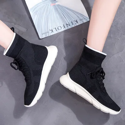 Automne Chaussures Super L'original Sauvage Nouvelle 1 2 Chaussettes Feu Calzado 2019 Coréenne Version Deportiv De Harajuku Haute 4qExwdR