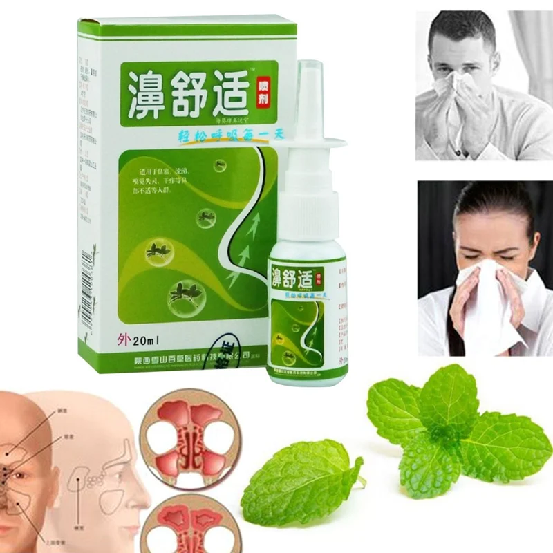 Nasal Sprays Chronic Rhinitis Sinusitis Sprayin Refillable Bottles