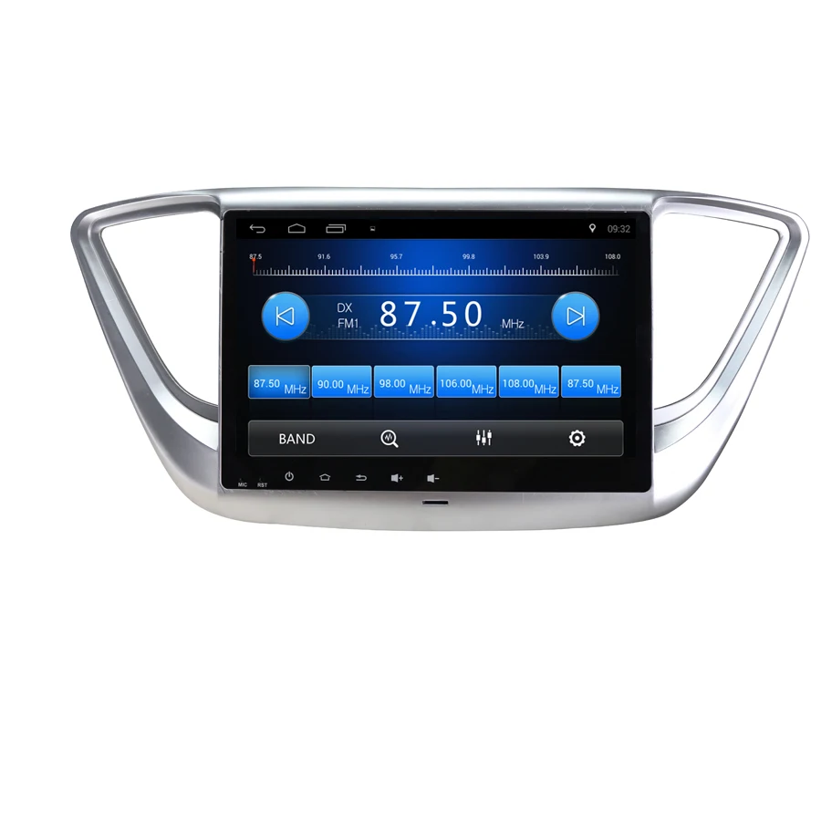 Best OTOJETA car accessories for Hyundai Verna 2016 radio gps navigation android 8.1 stereo bluetooth autoradio tape carplay players 3