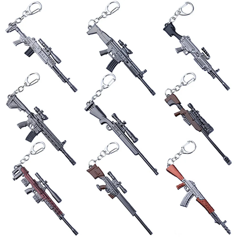 Guns Weapon Keychain Retro Mini AUG AK47 Rifle Revolver Tank Gun Metal Key Chain For bmw e46 ford focus 2 volkswagen peugeot 206 Guns Weapon Keychain Retro Mini AUG AK47 Rifle Revolver Tank Gun Metal Key Chain For bmw e46 ford focus 2 volkswagen peugeot 206