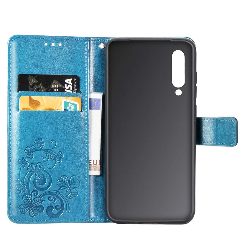 Для Xiaomi mi 9 тиснение трава кожаный бумажник Стенд чехол для телефон сумка 6 39