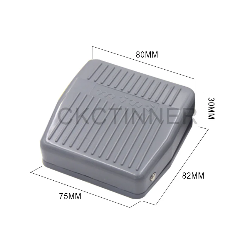 1 шт. ножной переключатель 0-400 В Мгновенный Переключатель управления электрической педалью SPDT серый 20 м и 2 м проволочные датчики