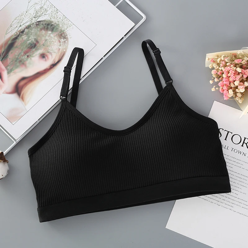 

Yoga Bra Fitness Women Cotton Sport Bra Top Women Wirefree Padded Yoga Bra Athletic Vest Gym Fitness Running Sport Tops