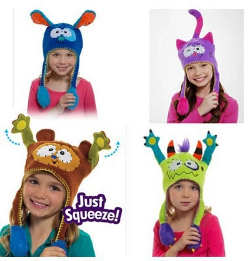 

Cartoon children funny masquerade dance hat masquerade children's ears warm warm styling cap