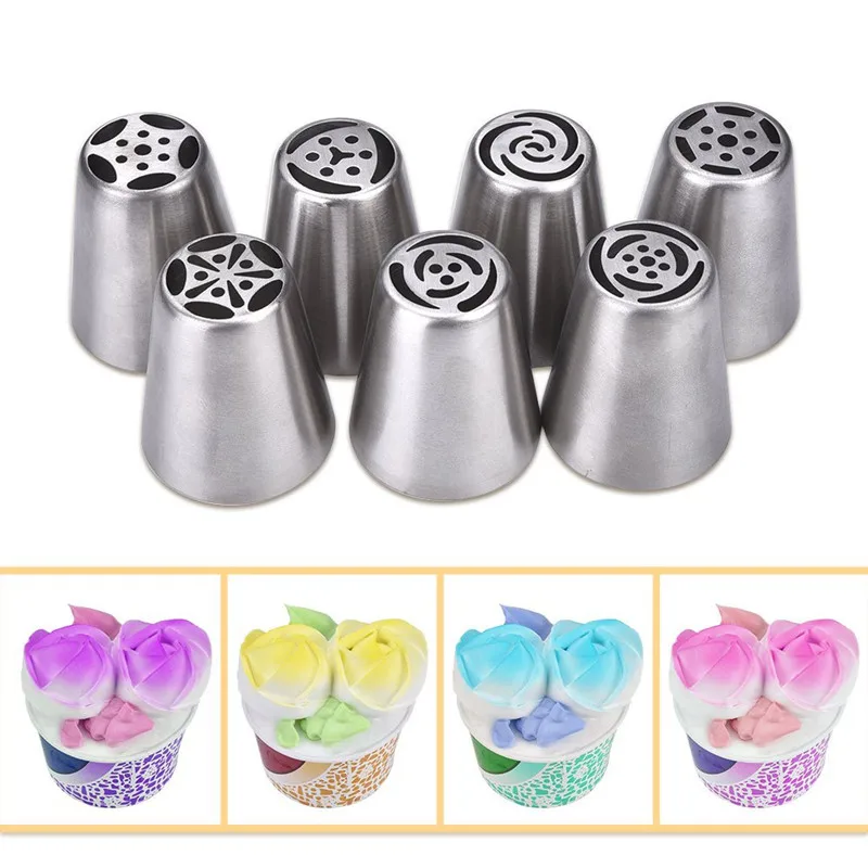 Russia Large Size Icing Piping Nozzles Pastry Tips Cake ...