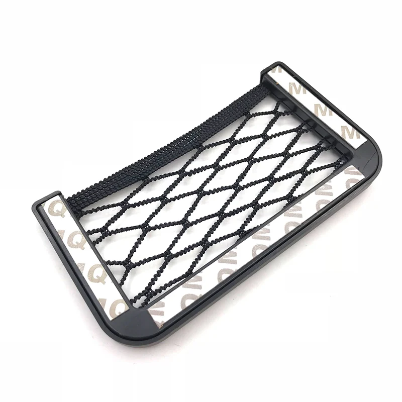 Universal Car Seat Back Storage Mesh Net Bag Strong Magic Tape 15x8cm Luggage Holder Trunk Organizer Styling|Все для уборки| |