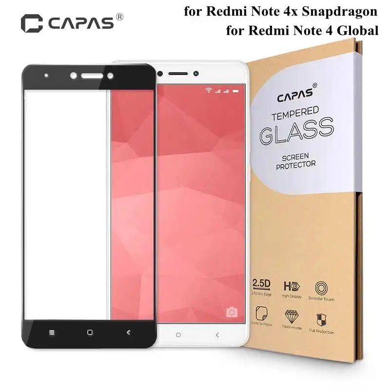 Redmi Note 4 Global закаленное стекло для Xiaomi 4X Snapdragon 625 защита экрана полная защитная