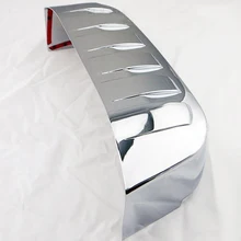 Подходит для Toyota Prado FJ120 Land Cruiser Хромированная Пластина заднего номерного знака держатель 2003 2004 2005 2006 2007 2008 2009