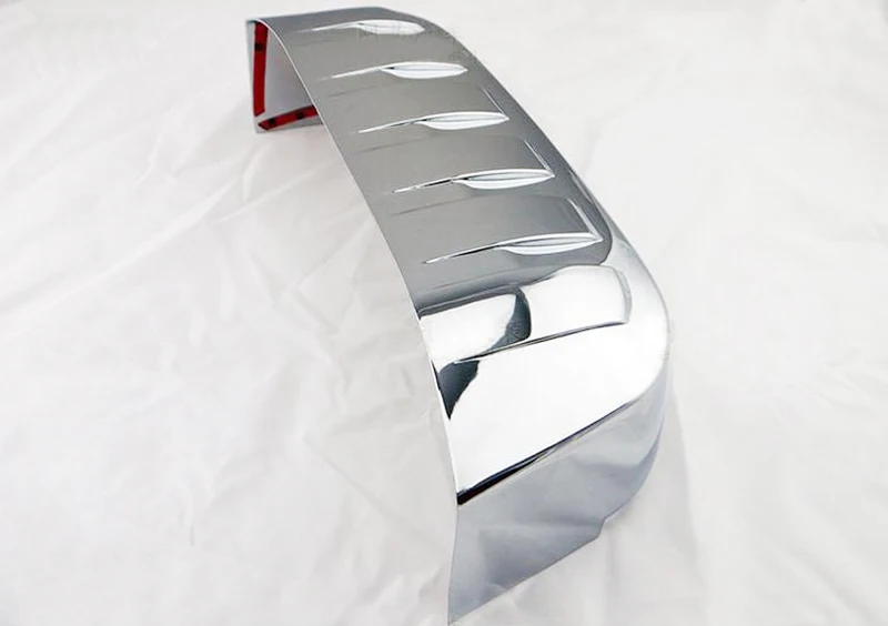 

Fit for Toyota Prado FJ120 Land Cruiser Chrome Rear License Plate Holder 2003 2004 2005 2006 2007 2008 2009
