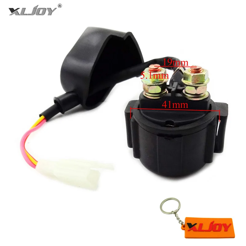 XLJOY GY6 электромагнитное реле стартера для скутера 50cc 110cc 125cc 150cc ATV Quad Kazuma