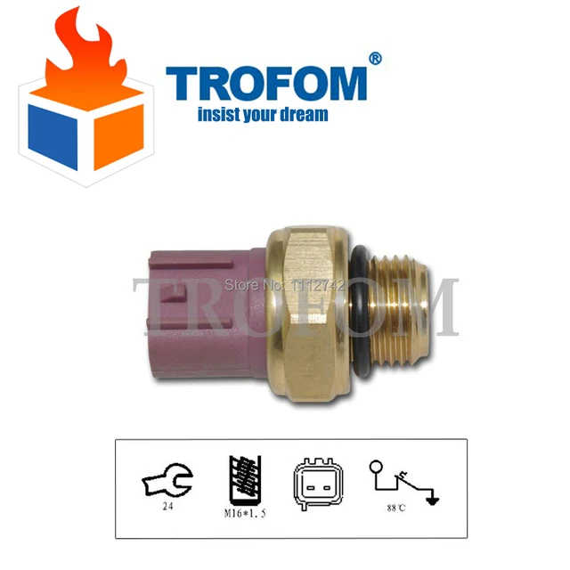 Engine Cooling Radiator Fan Temperature Switch Sensor For SUZUKI SWIFT