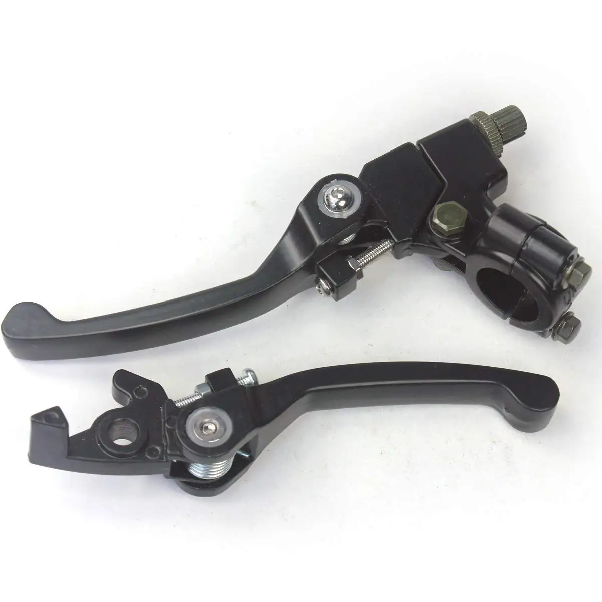 Folding Clutch Lever with Perch + Brake Lever for Dirt Pit Bike 110