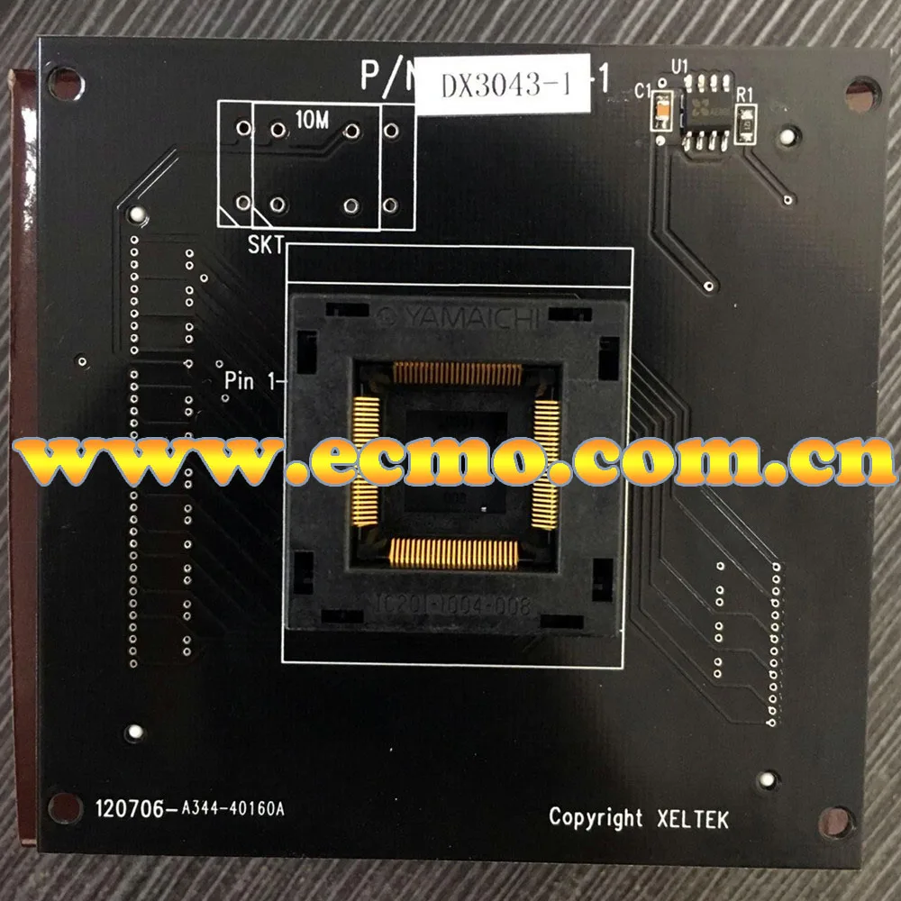 Ecmo.com.cn: натуральная только-Xeltek оригинальный DX3043-1 QFP100 гнездо адаптера |