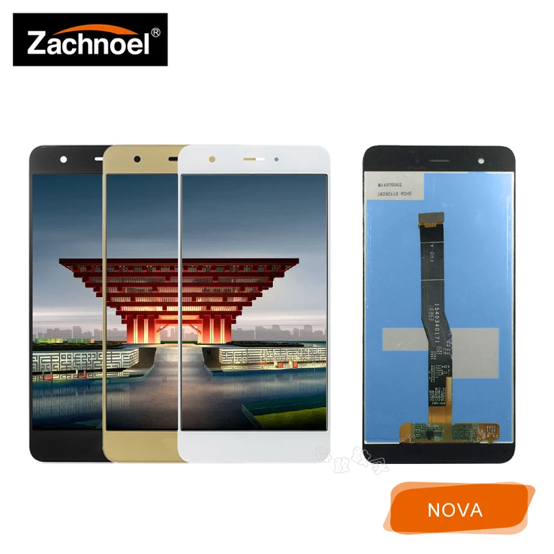 

Replacemnt Screen for Huawei Nova CAZ-AL10 CAN-L01 L11 L02 L12 L03 LCD Display with Touch Screen Digitizer Assembly