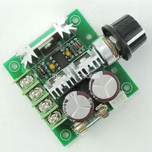 12 V-40 V 10A PWM DC регулятор скорости двигателя с ручкой