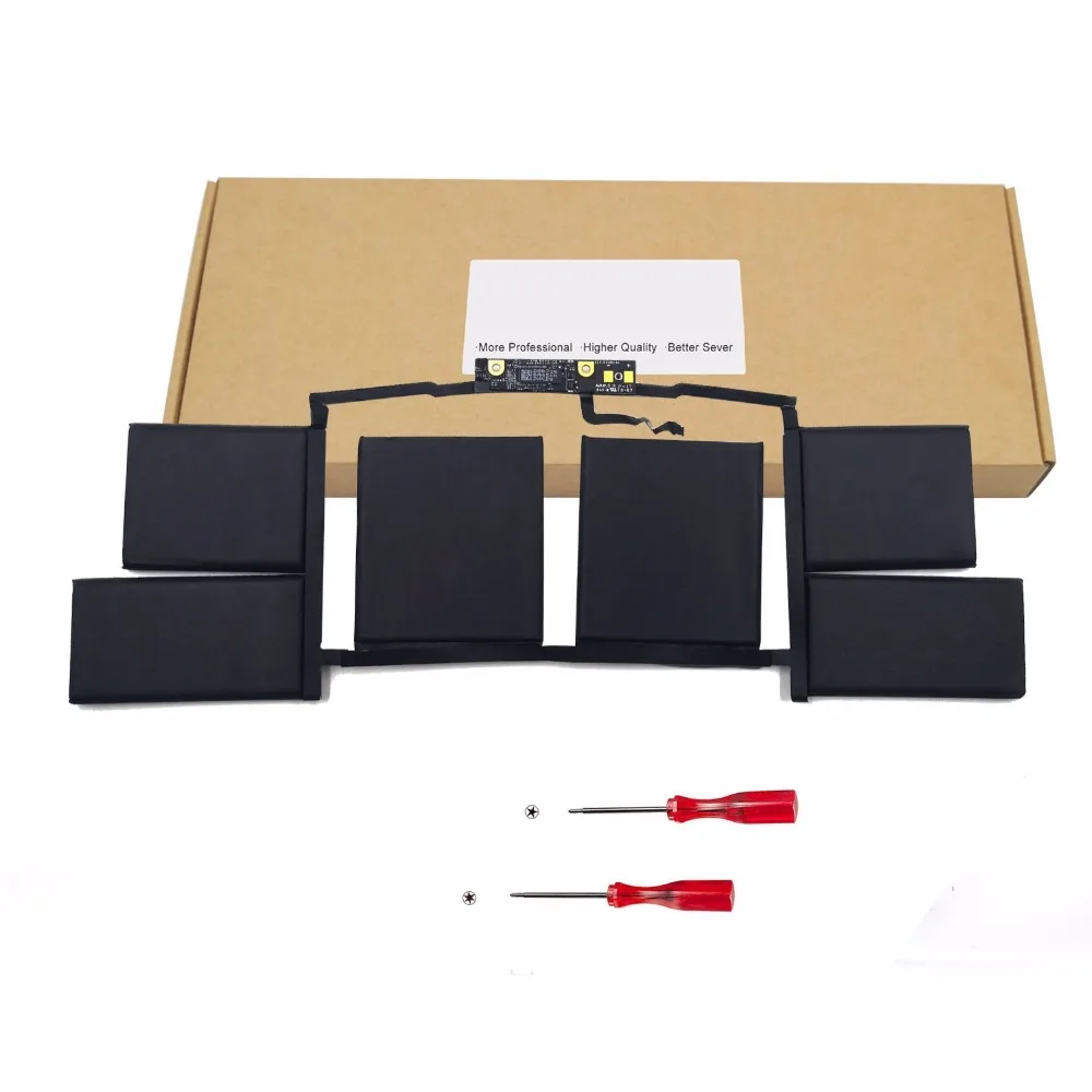 11.4v 76wh 6667MAh A1820 Laptop Battery For Apple Macbook Pro 15'' A1707 2016 Version Notebook Batteries Accessories for Macbook 11.4v 76wh 6667MAh A1820 Laptop Battery For Apple Macbook Pro 15'' A1707 2016 Version Notebook Batteries Accessories for Macbook