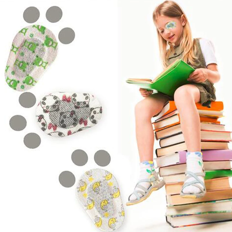 20Pcs Cartoon Amblyopia Eye Patches Child Amblyopia Training Orthoptic Corrected Eyeshade Children Occlusion Medical Eye Patch 20Pcs Cartoon Amblyopia Eye Patches Child Amblyopia Training Orthoptic Corrected Eyeshade Children Occlusion Medical Eye Patch