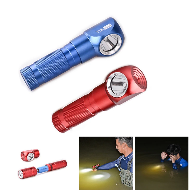 For Inspection Work Light Lamp Pocket K53A T6 1000LM Brightness Head Mini LED Flashlight With L Shape 18650 | Лампы и освещение