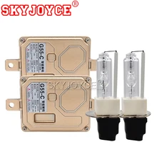 SKYJOYCE 55W HID xenon kit 12V CANBUS переменный ток балластный резистор H3C керамика ксеноновые лампы ксеноновые фары для автомобиля комплект для переоборудования 3000K 6000K