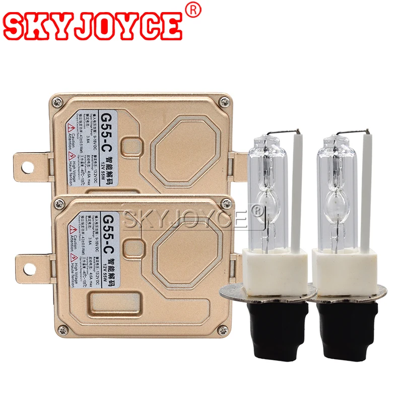 SKYJOYCE 55 Вт HID ксеноновый комплект 12 В CANBUS переменный ток балластный резистор H3C
