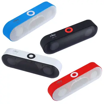 

OOTDTY Wireless Bluetooth Speaker Mini Portable Smart Music Player Stereo Sound Outdoor Travel Car Device TF Card AUX USB