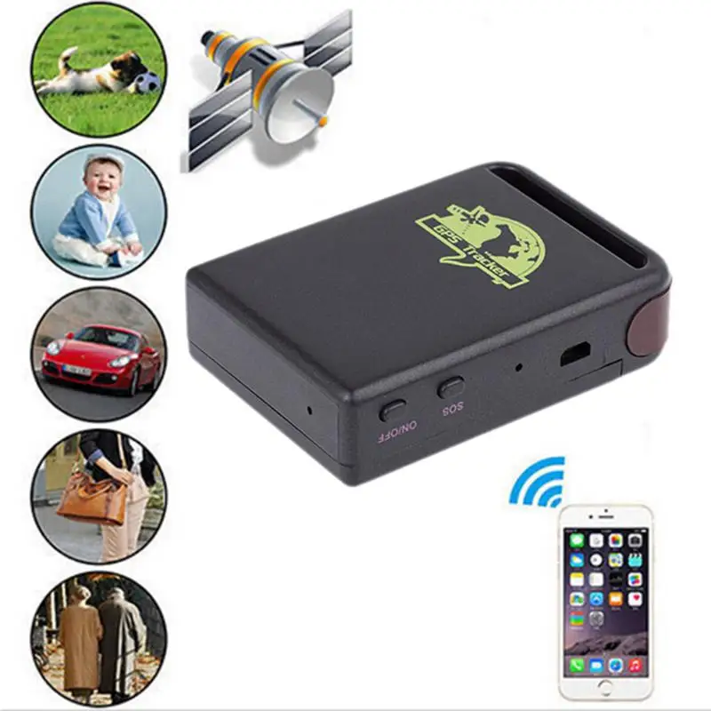  Mini Auto Fahrzeug GSM GPRS GPS Tracker Location Tracking Device Support SMS Truck Boot Motorrad Va