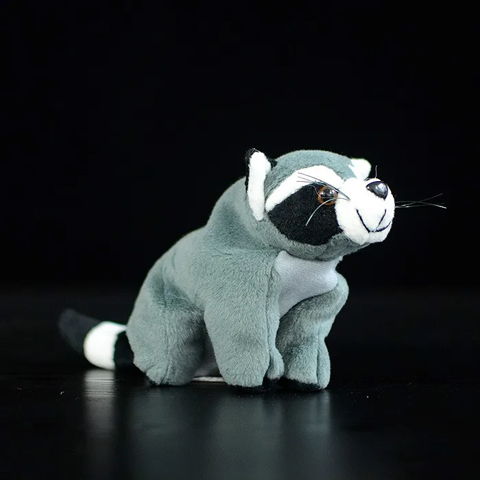 15cm little coati raccoon Procyon lotor stuffed toys sandbag children