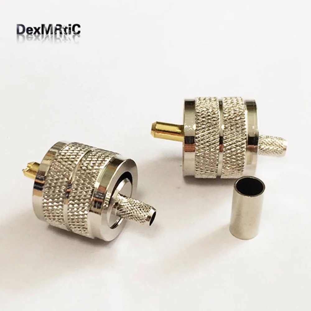 UHF Connector straight for RG142