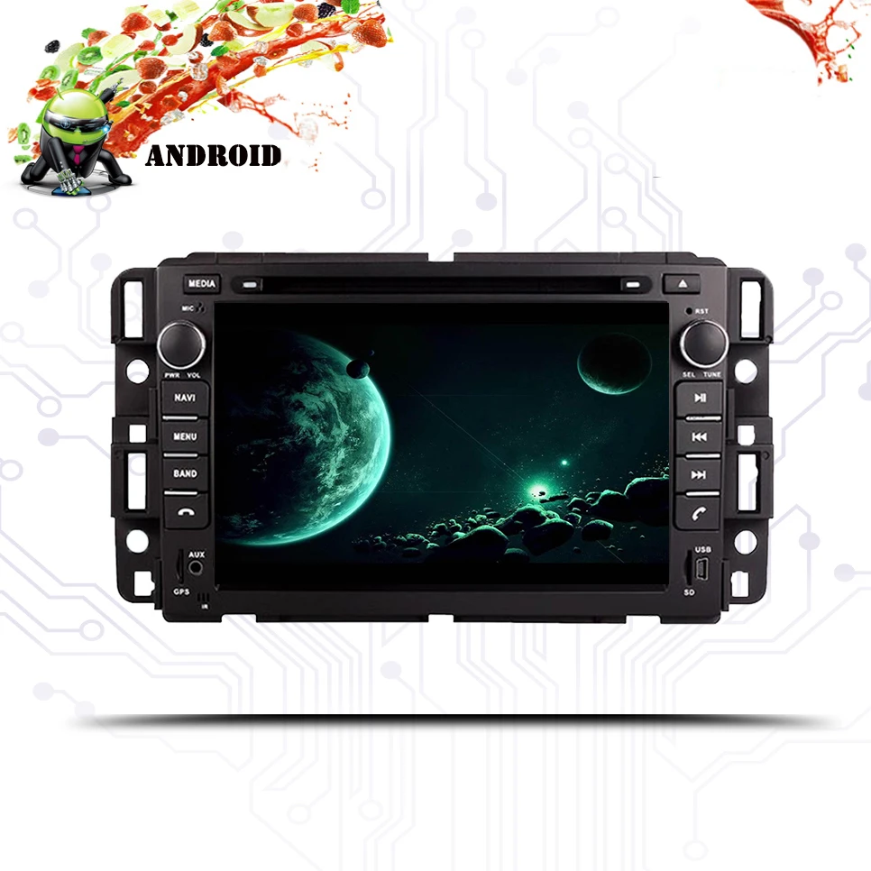Top 7" Android 9.0 For Chevrolet Aveo Epica Captiva Spark Optra Tosca Kalos Matiz,2 DIN DVD Radio,Bluetooth,Steering Wheel Map Mic 4